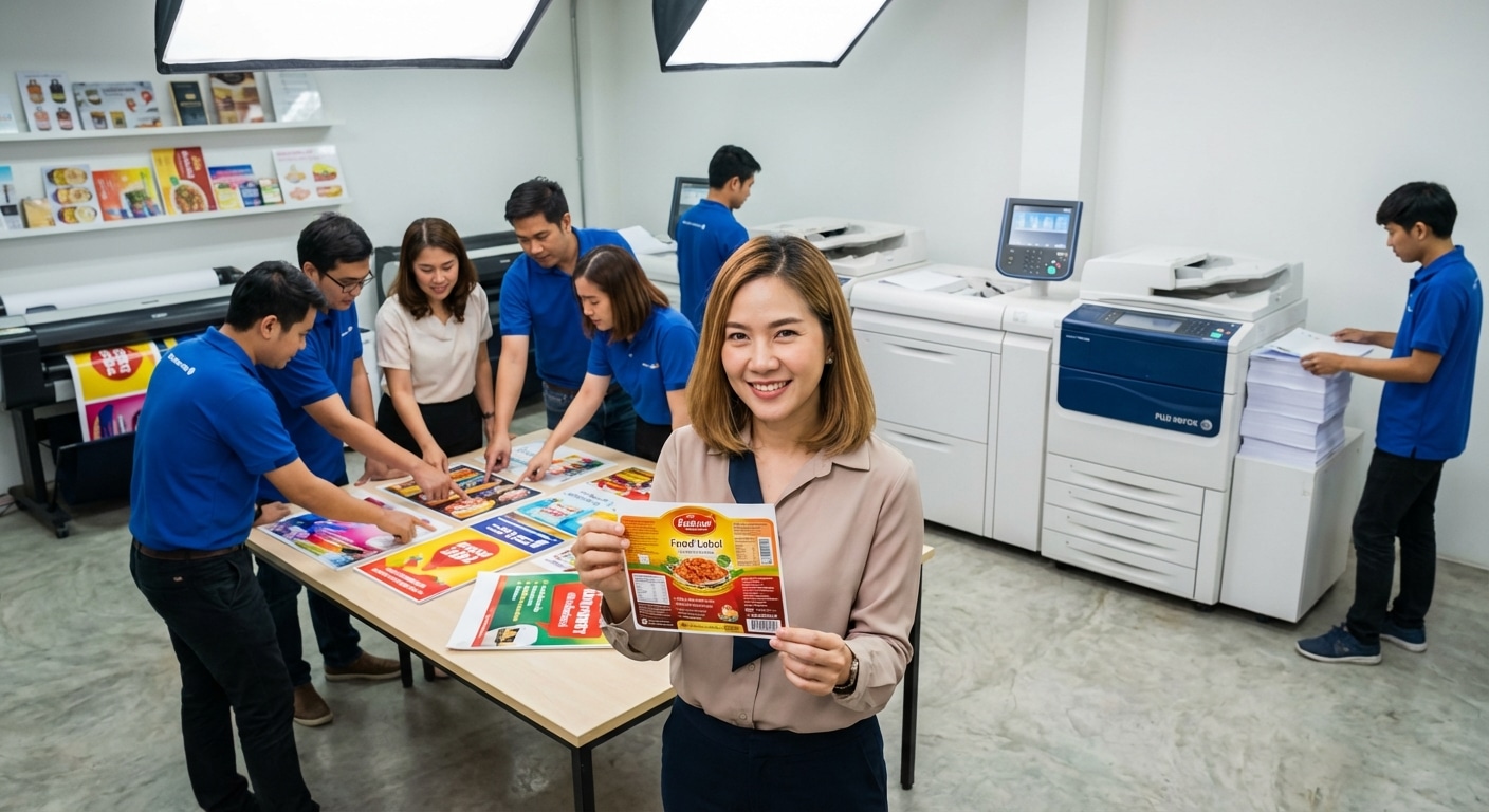 นวัตกรรมพิมพ์ดิจิทัล Fuji Xerox ยกระดับฉลากสินค้า SME - digital-printing-tech-fuji-xerox