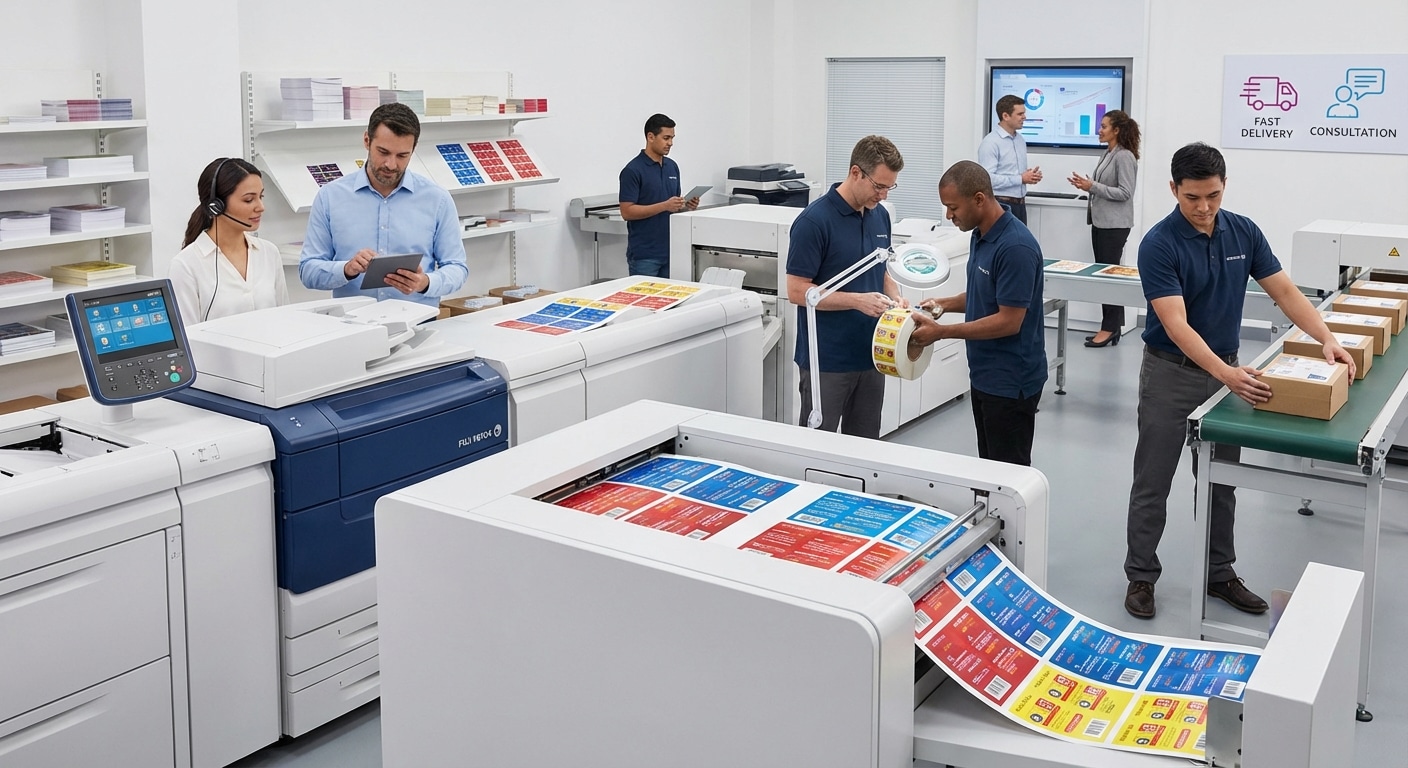 พิมพ์ดิจิตอล 2026: นวัตกรรม Fuji Xerox สีสด คมชัด - digital-printing-technology-2026