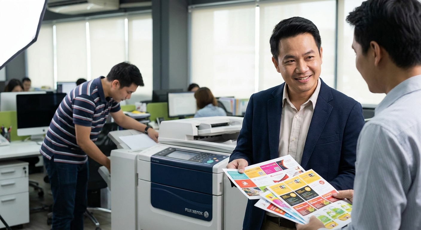 พิมพ์ดิจิทัล Fuji Xerox ดียังไง? ทำไมตอบโจทย์ SME ไทย - digital-printing-technology-sme