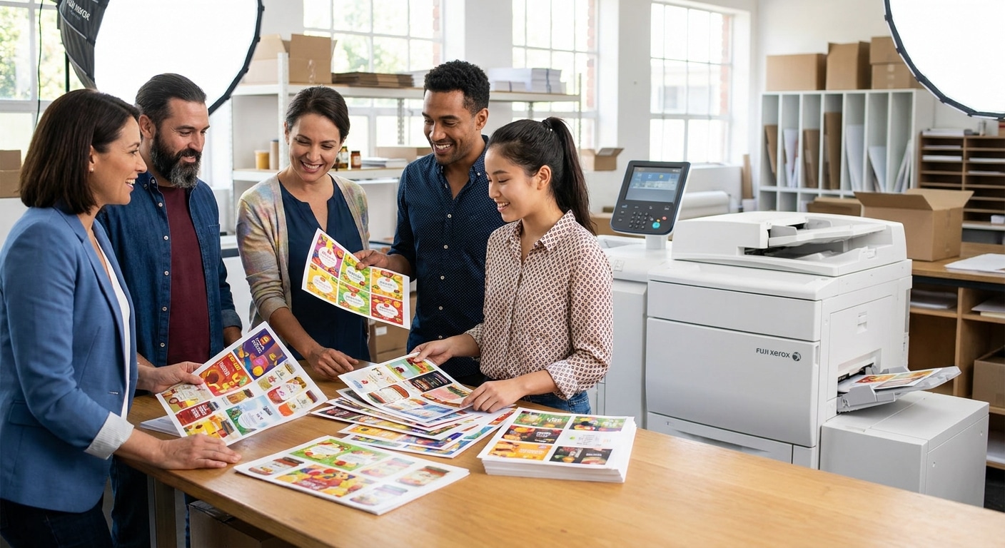 พิมพ์ดิจิทัล vs ออฟเซ็ท! ทำไม Fuji Xerox ตอบโจทย์ SME - digital-vs-offset-printing