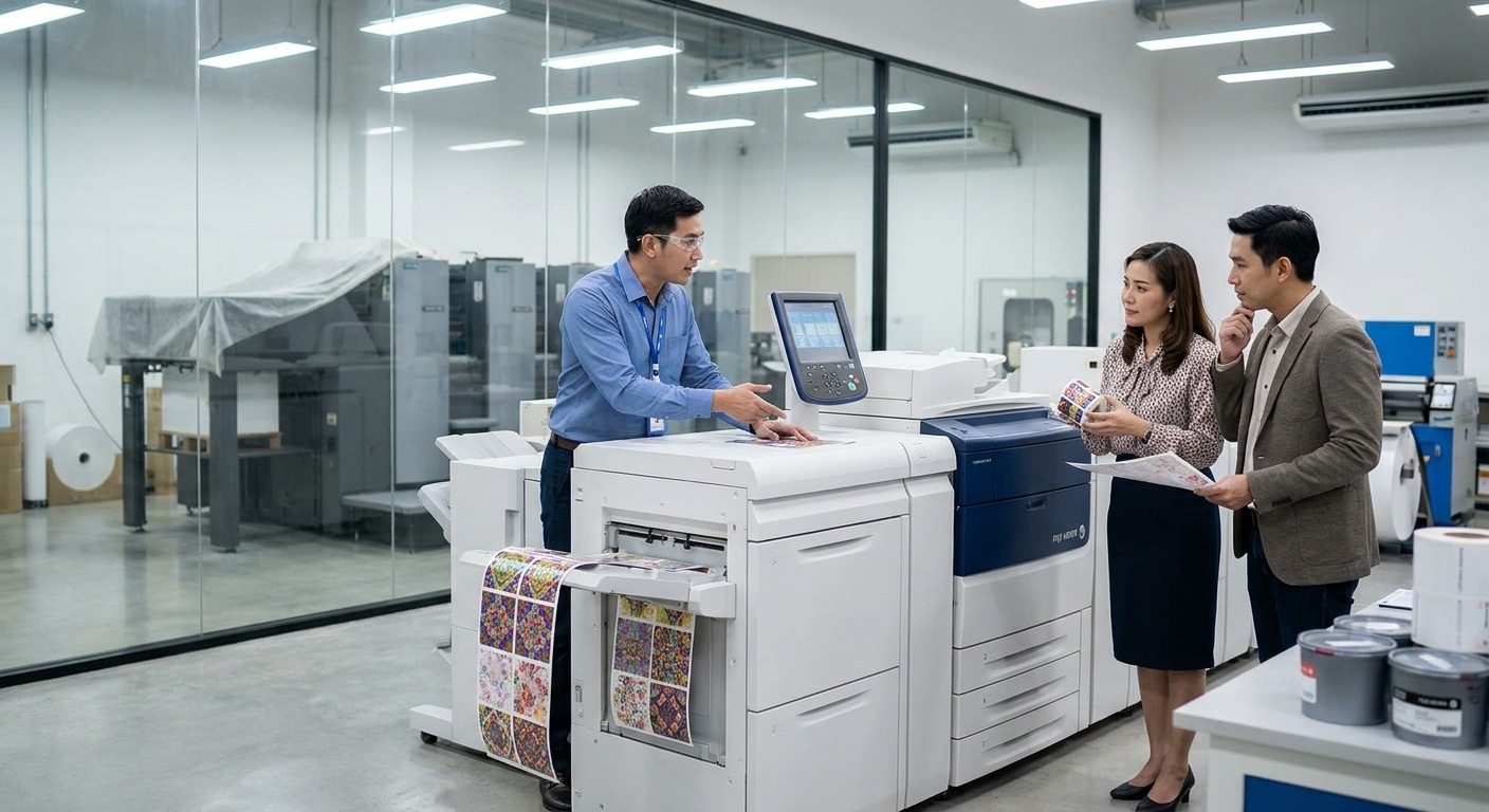เทคโนโลยีพิมพ์ Digital vs Offset แบบไหนคุ้มค่า ตอบโจทย์ SME? - digital-vs-offset-printing-guide