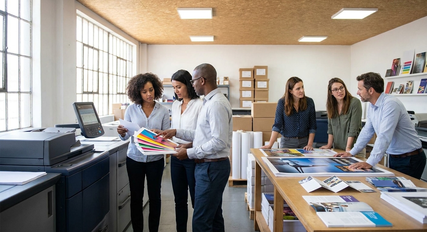 พิมพ์ดิจิทัล vs ออฟเซ็ท SME เลือกแบบไหนประหยัดงบสุด? - digital-vs-offset-printing-sme