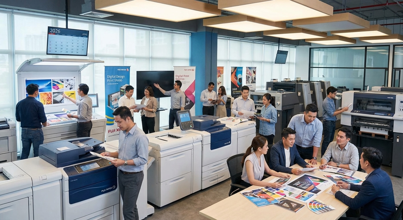 พิมพ์ดิจิทัล vs ออฟเซ็ท ระบบไหนตอบโจทย์ SME ไทยปี 2026 - digital-vs-offset-printing-sme