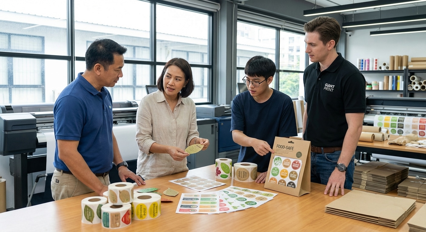 เทรนด์สิ่งพิมพ์ 2026: นวัตกรรมฉลากสินค้ารักษ์โลกมาแรง - eco-friendly-label-trend-2026