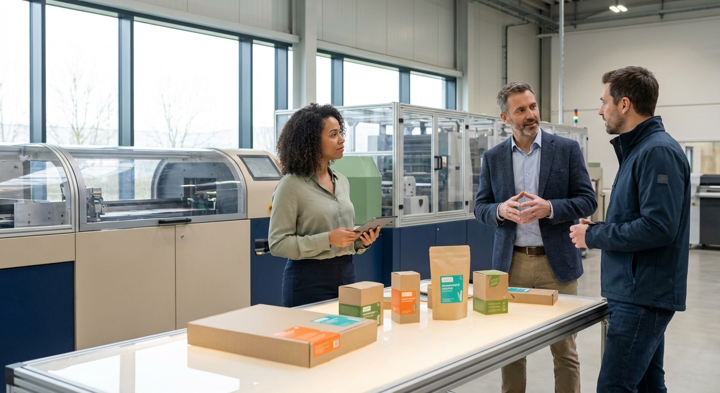 เทรนด์บรรจุภัณฑ์รักษ์โลก 2026 พิมพ์ฉลากสินค้าอย่างไรให้ปัง - eco-friendly-packaging-print-trend