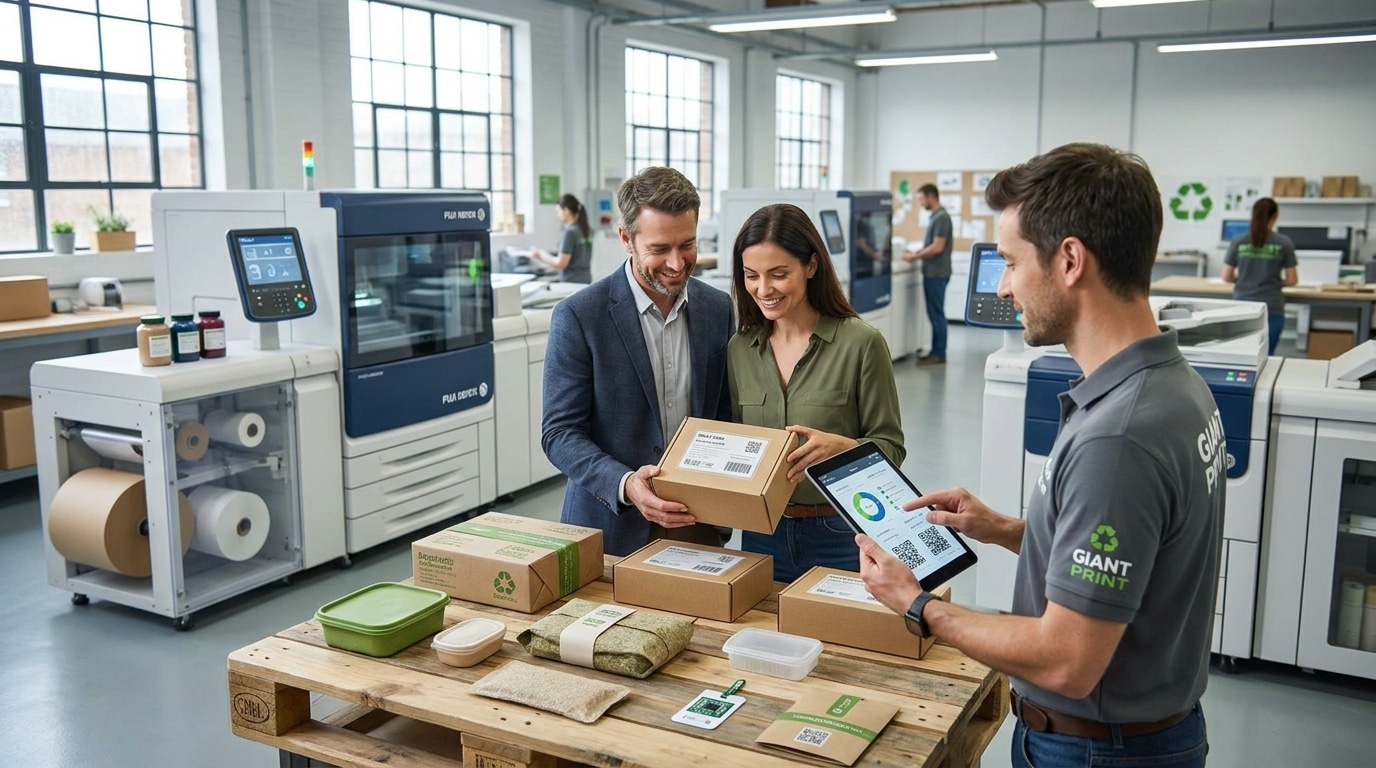 เทรนด์สิ่งพิมพ์ 2027: ฉลากอัจฉริยะและแพ็กเกจจิ้งรักษ์โลก - eco-friendly-packaging-trend-2027