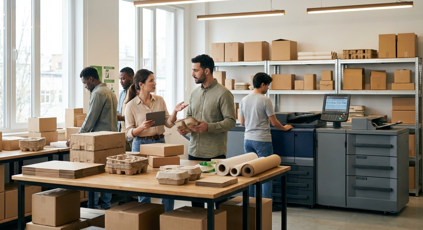 เทรนด์สื่อสิ่งพิมพ์ 2026! แพคเกจจิ้งรักษ์โลกพลิกโฉม SME - eco-friendly-packaging-trends-2026