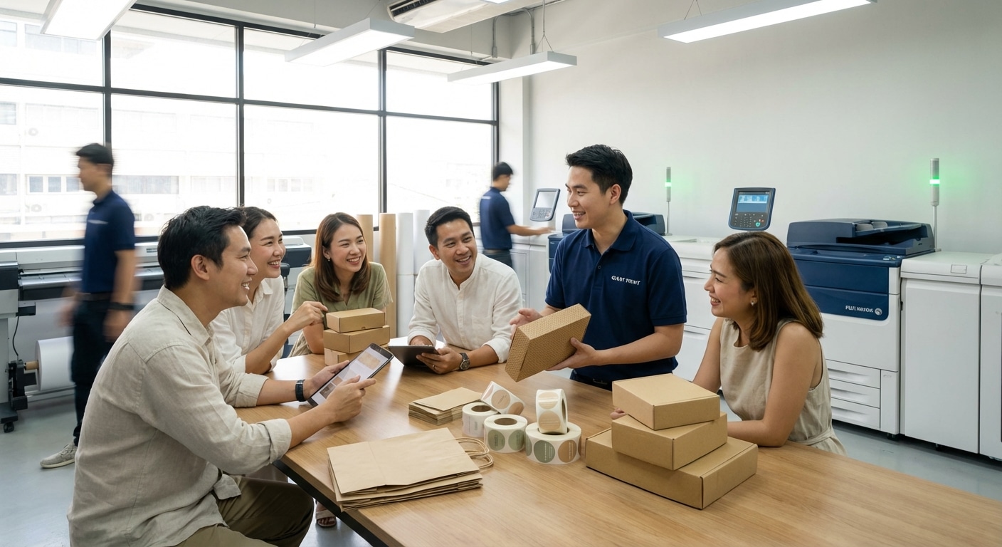 จับตาเทรนด์สิ่งพิมพ์ 2027: บรรจุภัณฑ์รักษ์โลกดันยอดขาย SME - eco-friendly-print-trend-2027