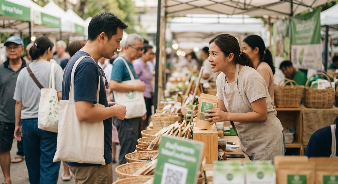 เทรนด์สิ่งพิมพ์ 2026: ฉลากและบรรจุภัณฑ์รักษ์โลกดันยอด SME - eco-friendly-print-trend-sme