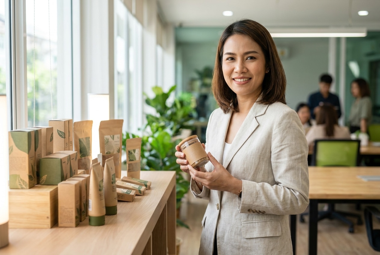 เทรนด์สิ่งพิมพ์ 2026: บรรจุภัณฑ์รักษ์โลก มัดใจลูกค้า SME - eco-friendly-printing-packaging-trend