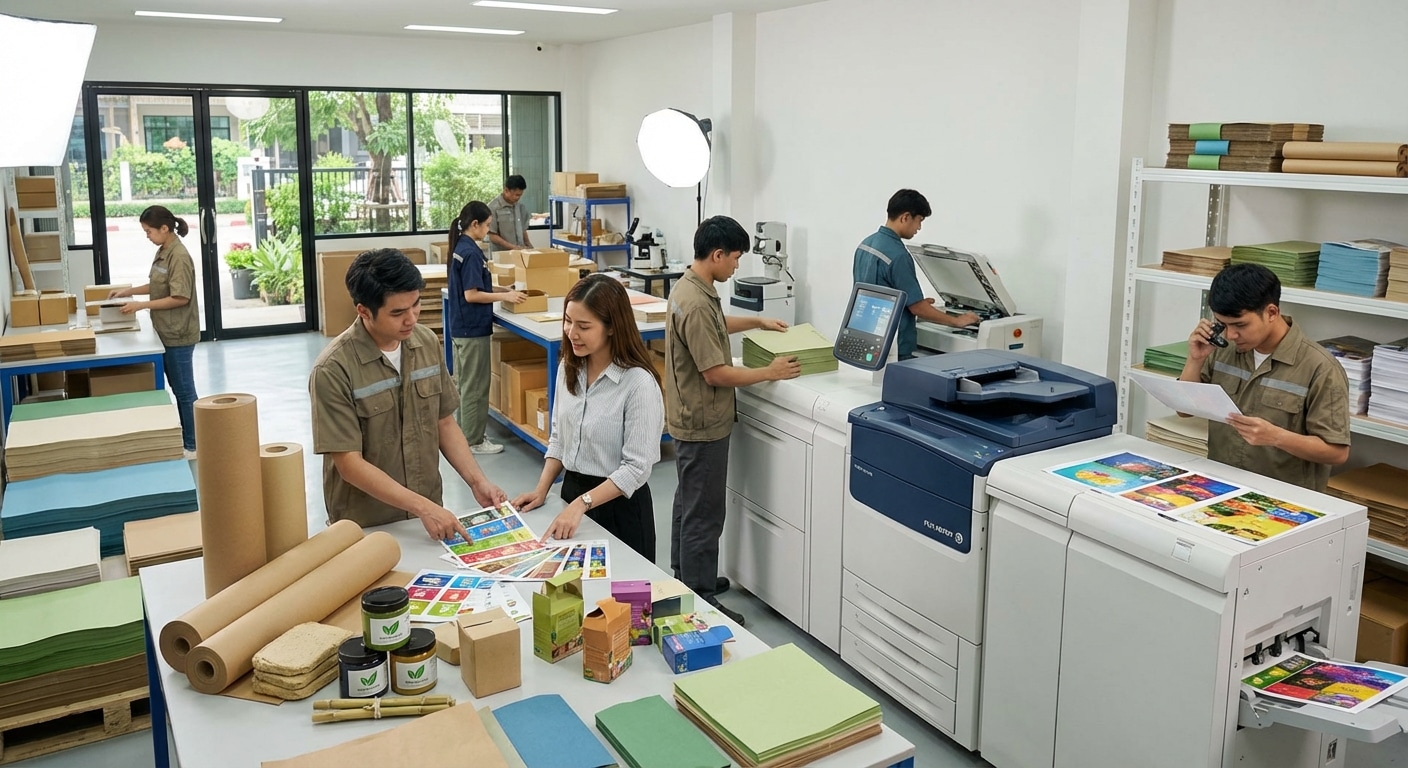 เจาะเทรนด์สิ่งพิมพ์ 2026! หมึกรักษ์โลกดันยอดขาย SME - eco-friendly-printing-trend-2026