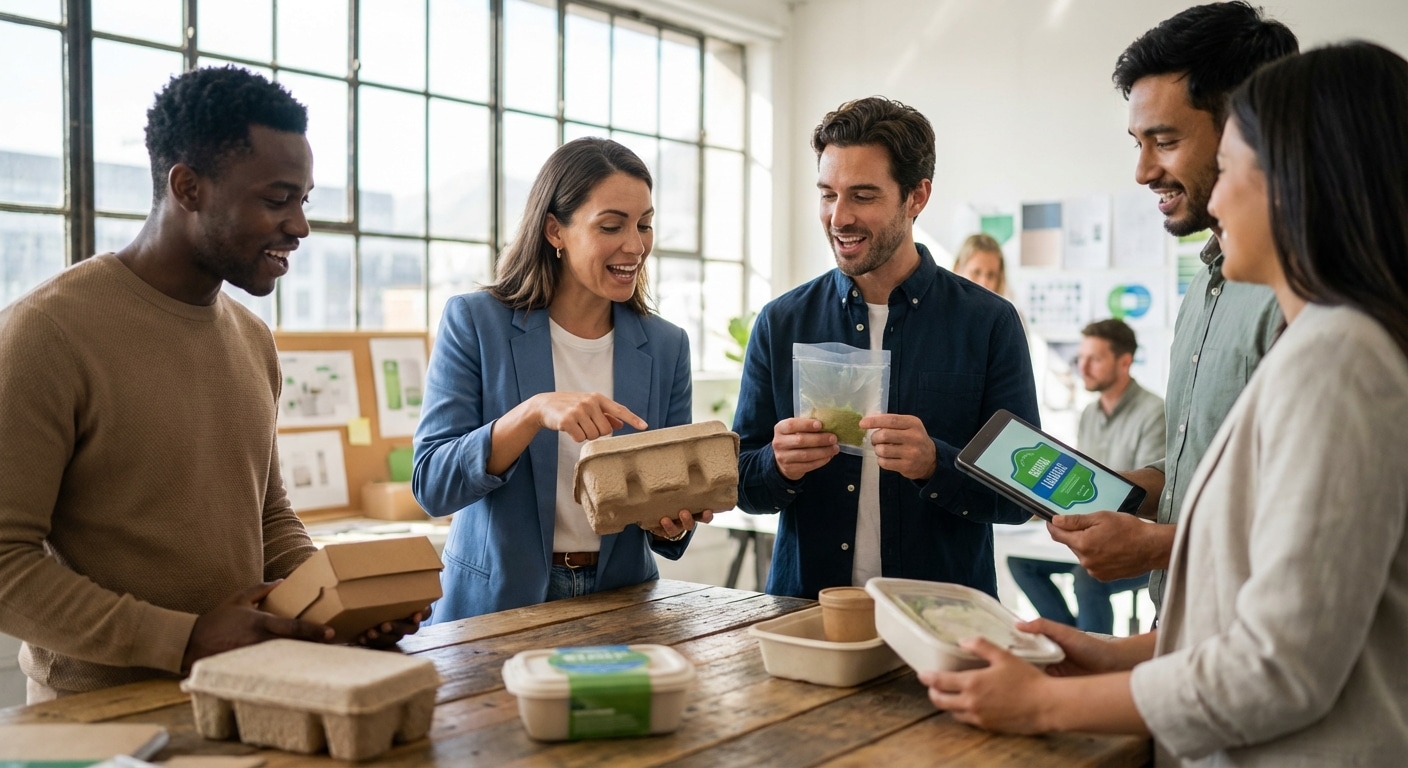 อัปเดตเทรนด์สื่อสิ่งพิมพ์ 2026! แพ็กเกจจิ้งรักษ์โลกมาแรง - eco-friendly-printing-trend-2026