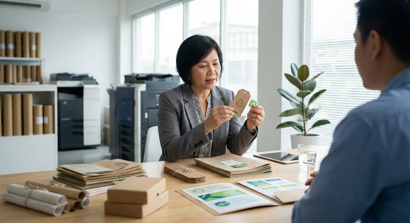 เจาะเทรนด์พิมพ์รักษ์โลก 2026 อนาคตใหม่ที่ SME ไทยต้องรู้ - eco-friendly-printing-trend-2026