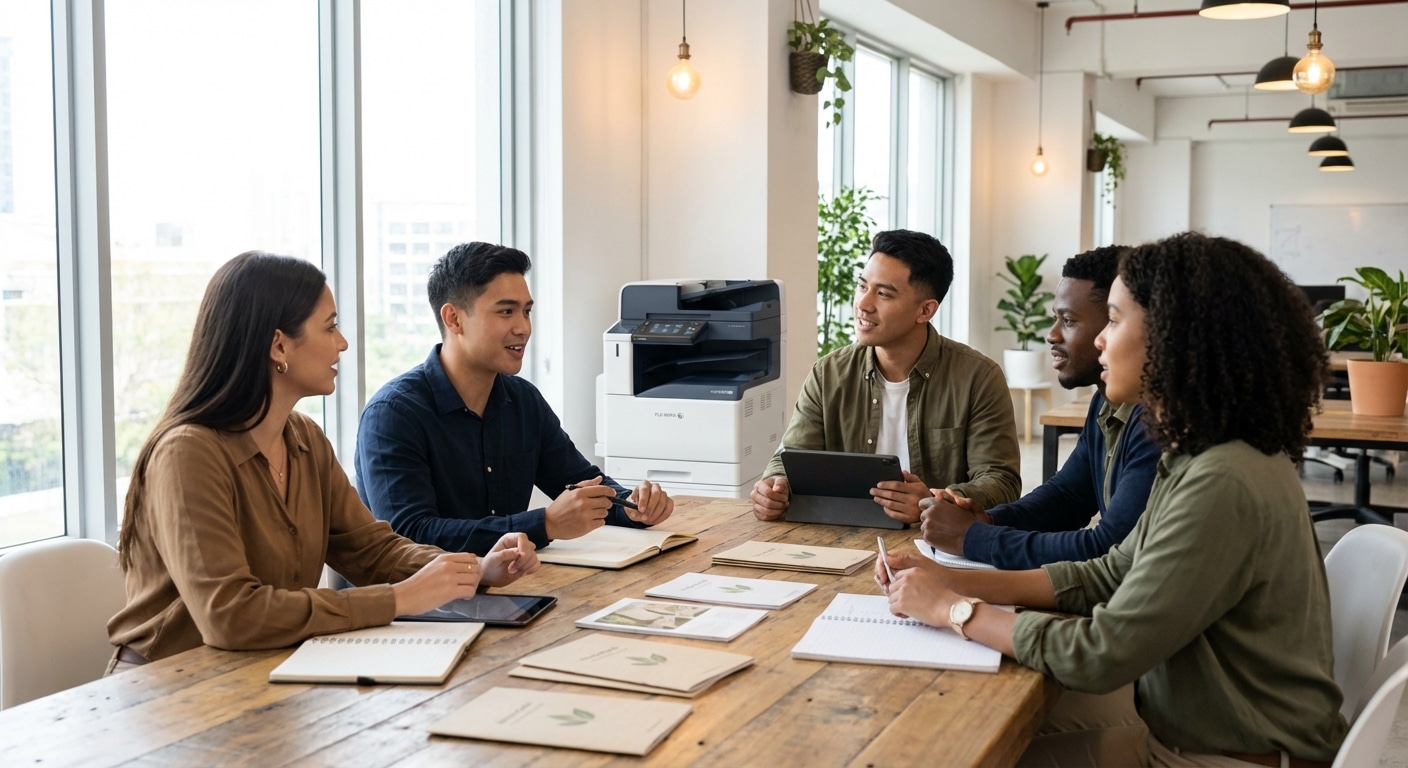 เจาะเทรนด์ 2026: สิ่งพิมพ์รักษ์โลก มัดใจลูกค้ายุคใหม่ - eco-friendly-printing-trend-2026