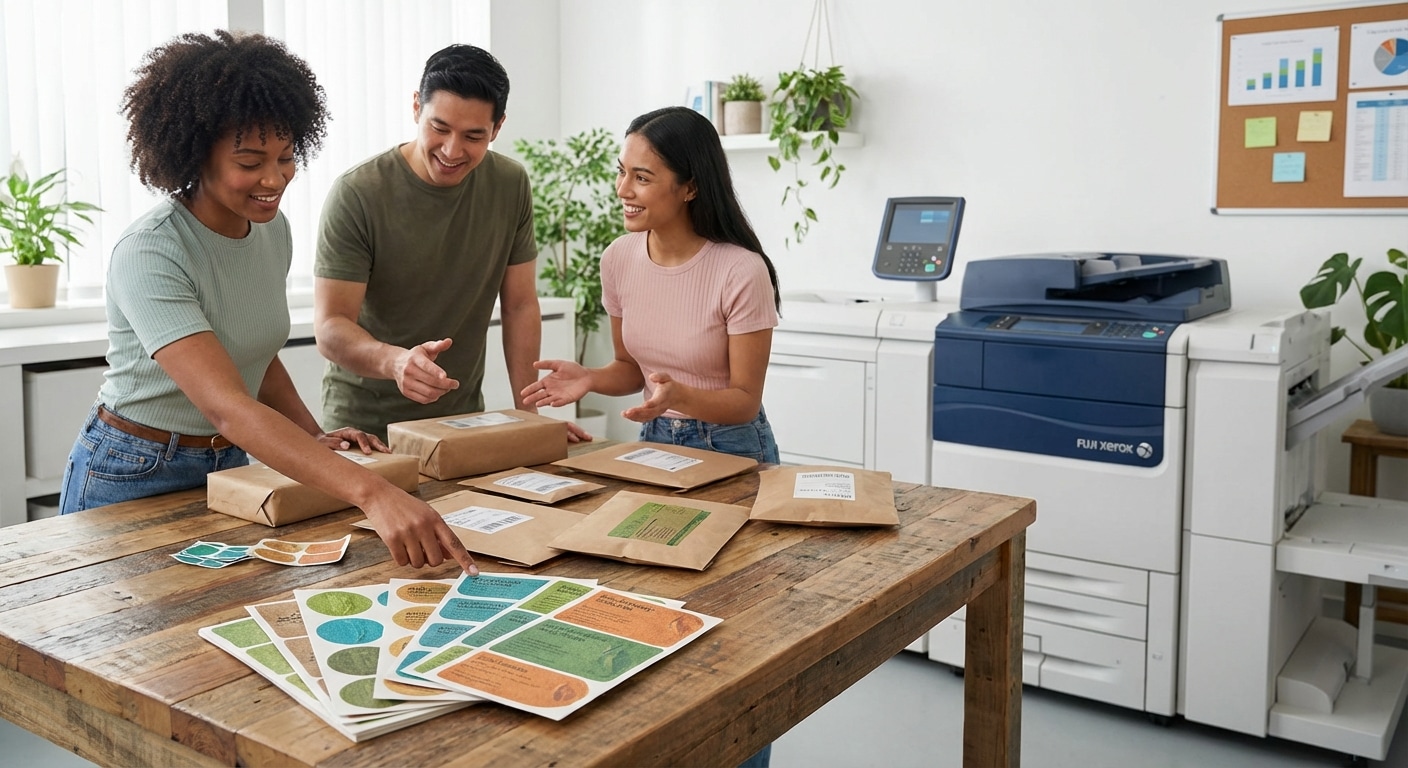 เทรนด์พิมพ์ 2026: หมึกรักษ์โลกและฉลาก Eco มัดใจลูกค้ายุคใหม่ - eco-friendly-printing-trend-2026