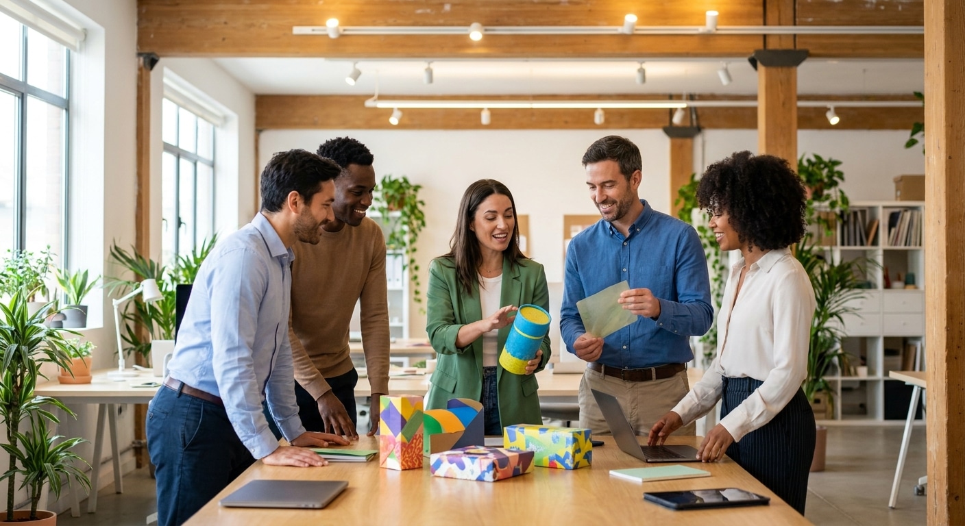 เจาะเทรนด์สื่อสิ่งพิมพ์ 2026 นวัตกรรมฉลากสินค้ารักษ์โลก - eco-friendly-printing-trend-2026