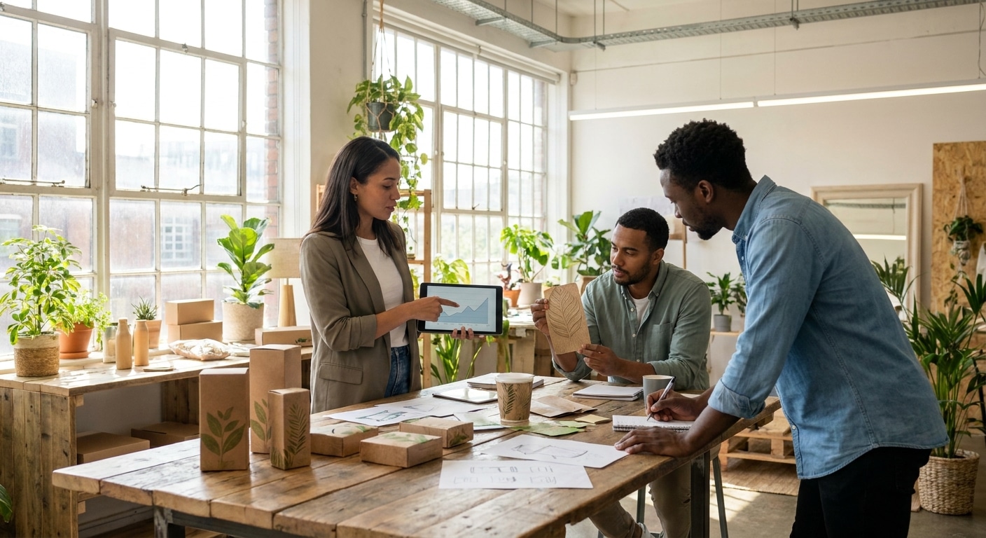 เทรนด์สื่อสิ่งพิมพ์ 2026: นวัตกรรมฉลากรักษ์โลกดันยอด SME - eco-friendly-printing-trend-2026