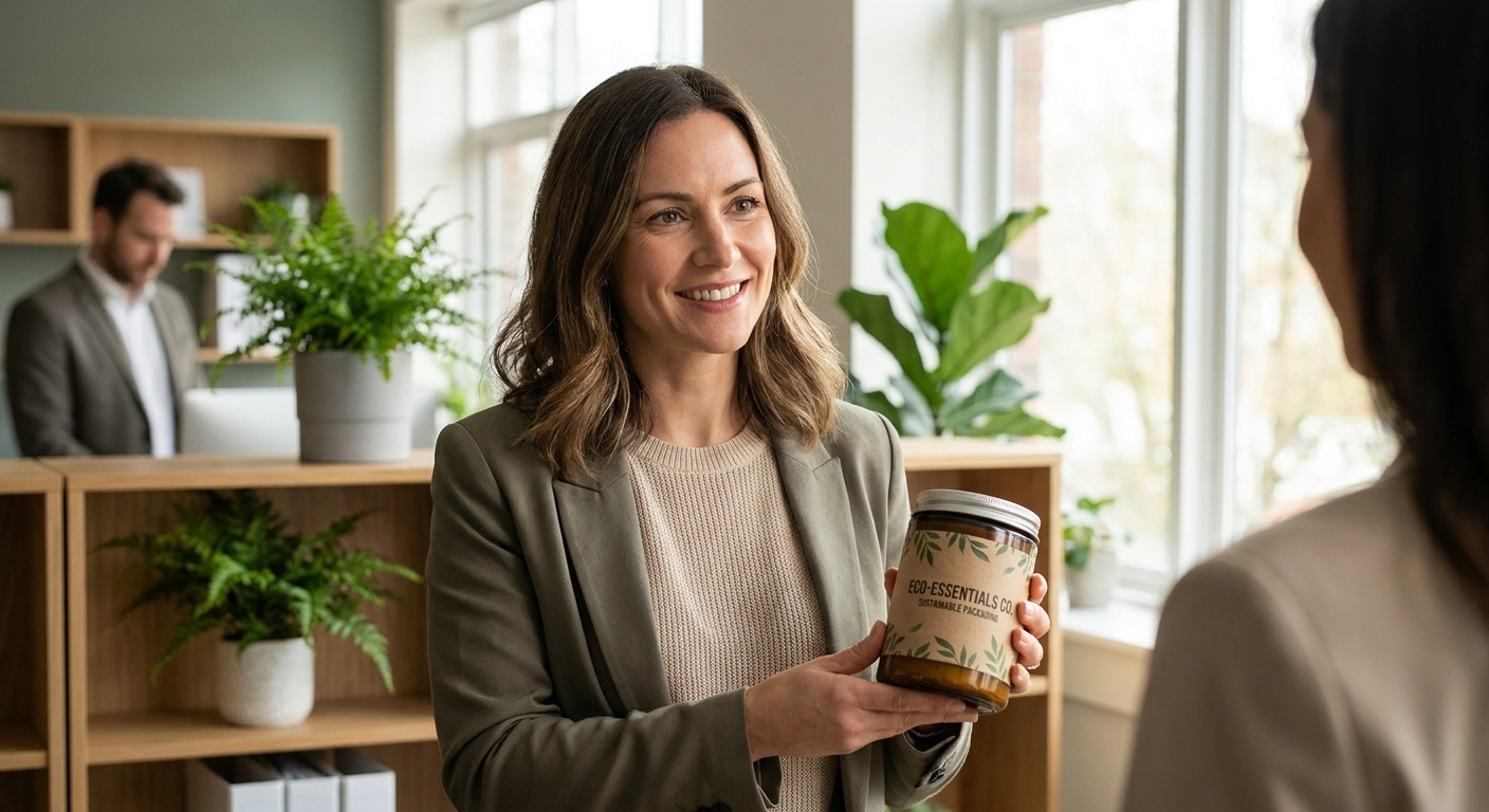 เทรนด์สิ่งพิมพ์ 2026: ฉลากสินค้ารักษ์โลกสร้างจุดขายให้ SME - eco-friendly-printing-trend-2026