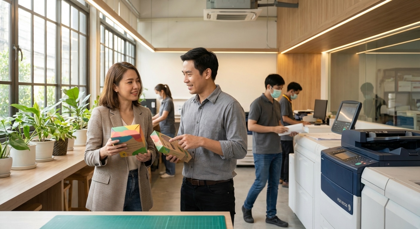 เทรนด์สิ่งพิมพ์ 2026: วัสดุรักษ์โลกพลิกโฉมแพคเกจจิ้ง - eco-friendly-printing-trend-2026