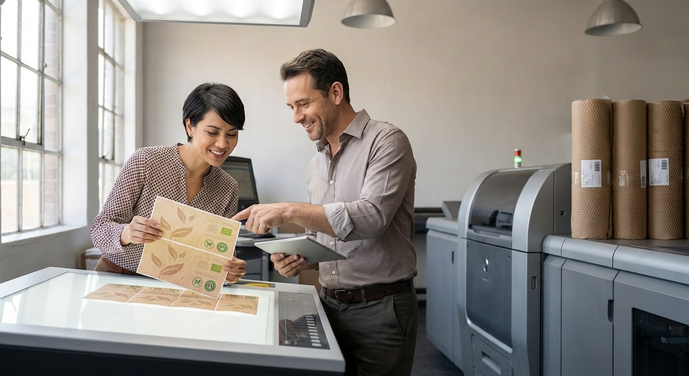 อัปเดตเทรนด์สิ่งพิมพ์ 2026! ฉลากรักษ์โลกมัดใจผู้บริโภค - eco-friendly-printing-trend-2026