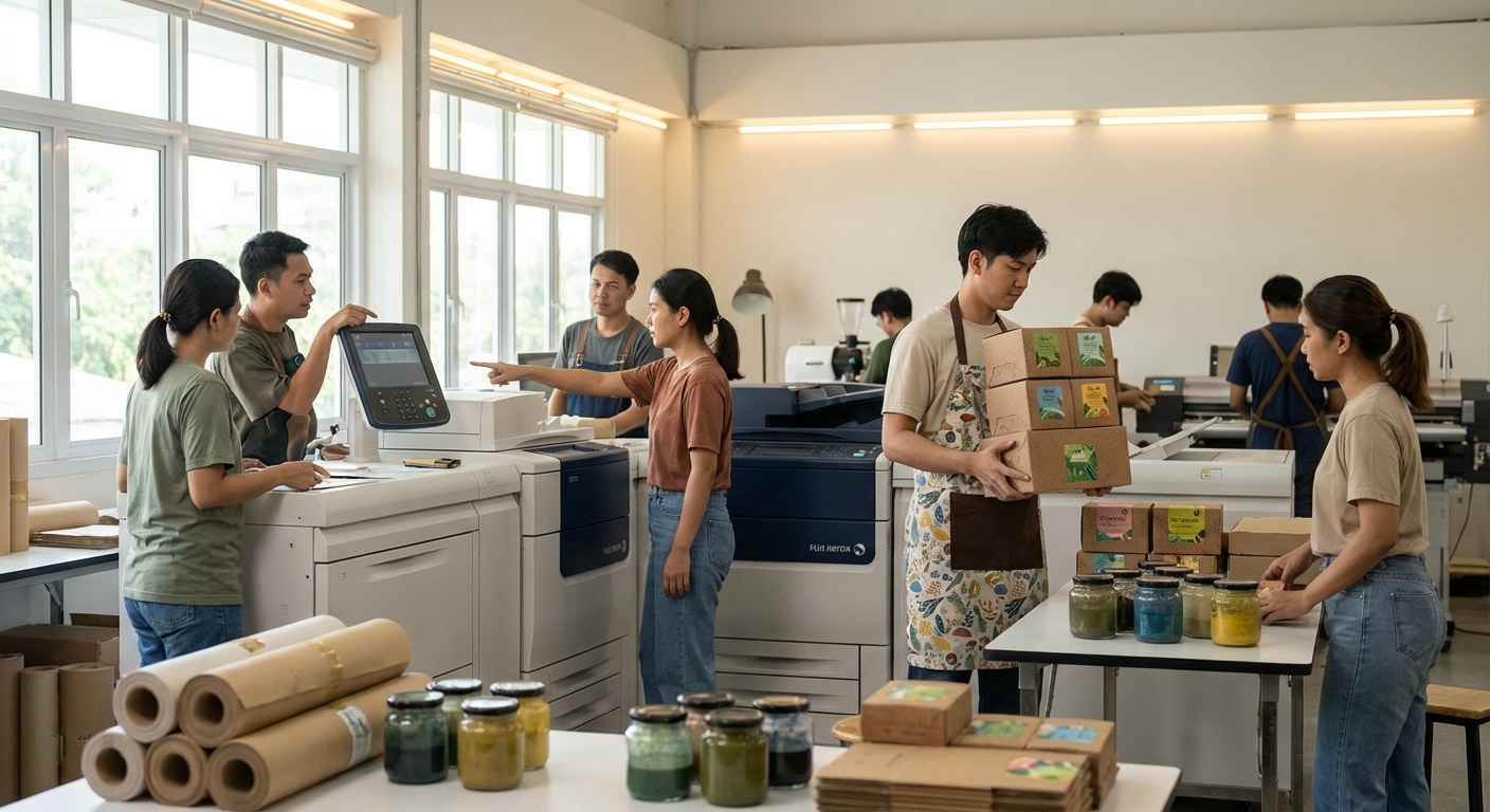 เทรนด์สื่อสิ่งพิมพ์รักษ์โลก 2026 อนาคตใหม่ของ SME ไทย - eco-friendly-printing-trend-2026