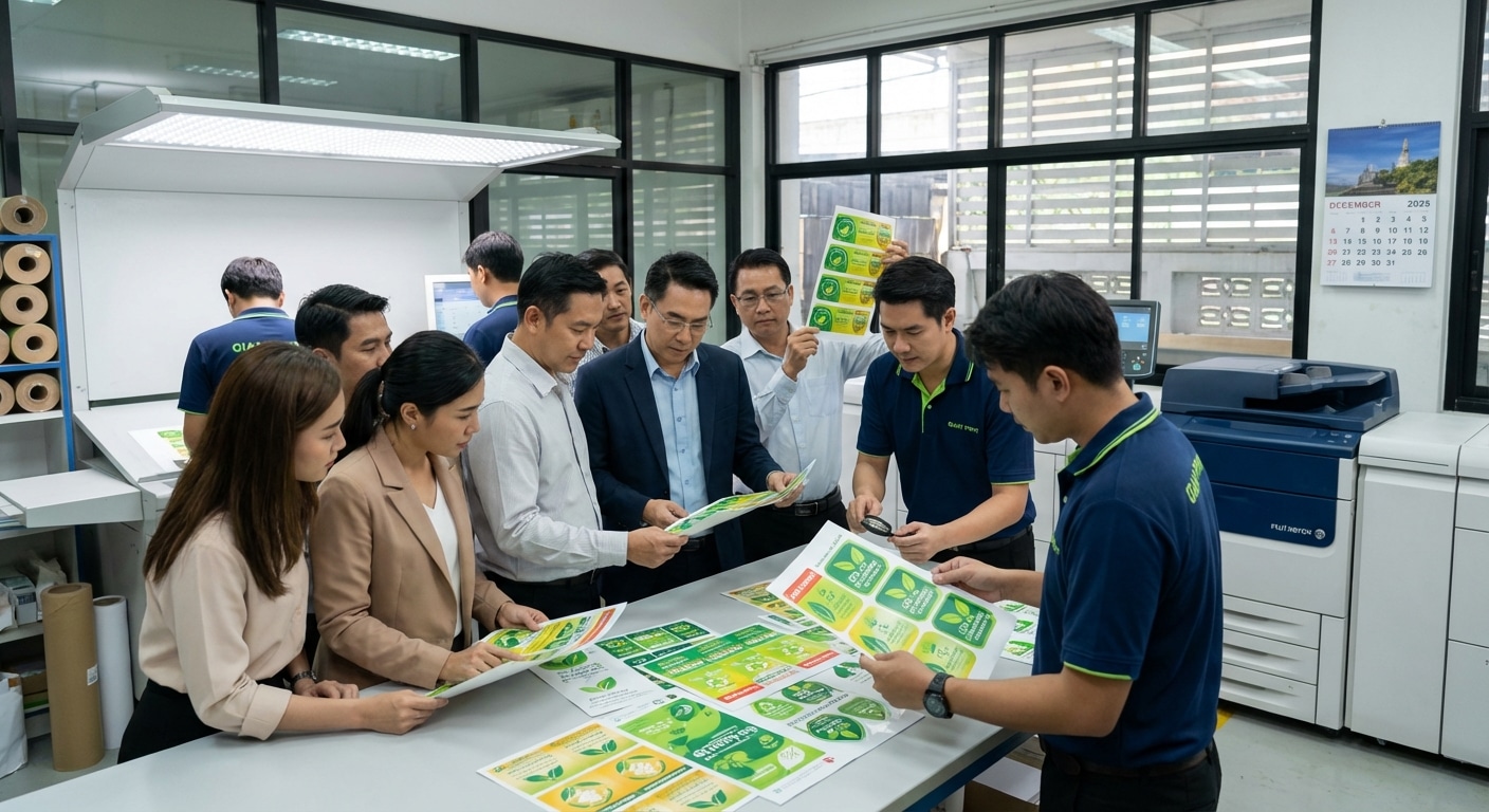 จับตาเทรนด์สิ่งพิมพ์ 2026! ฉลากสินค้ารักษ์โลกมาแรง - eco-friendly-printing-trends-2026