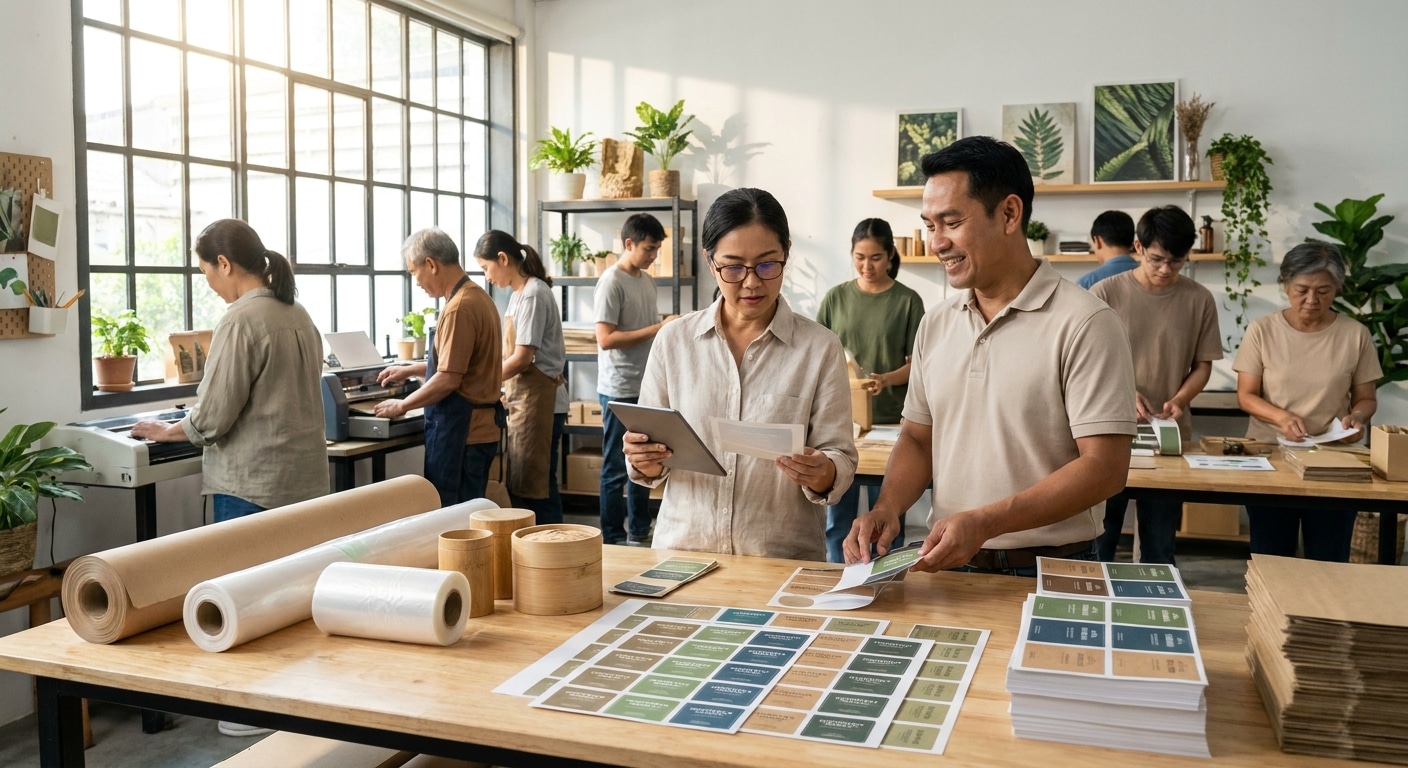 อัปเดตเทรนด์ 2026: ฉลากสินค้ารักษ์โลกยอดฮิตมัดใจ SME - eco-label-packaging-trend-2026