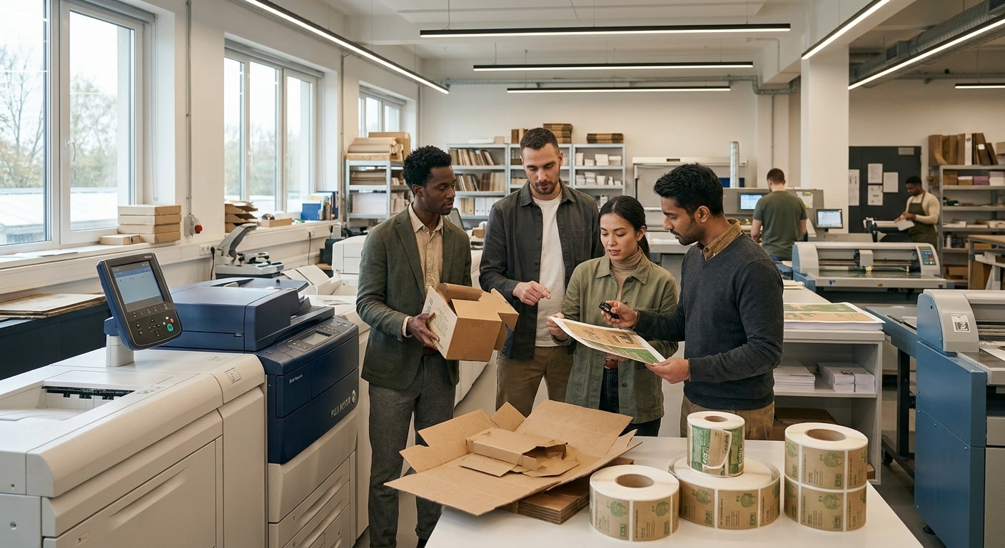 เทรนด์สิ่งพิมพ์ 2026: ดึงลูกค้าด้วยบรรจุภัณฑ์รักษ์โลก - eco-packaging-print-trend-2026