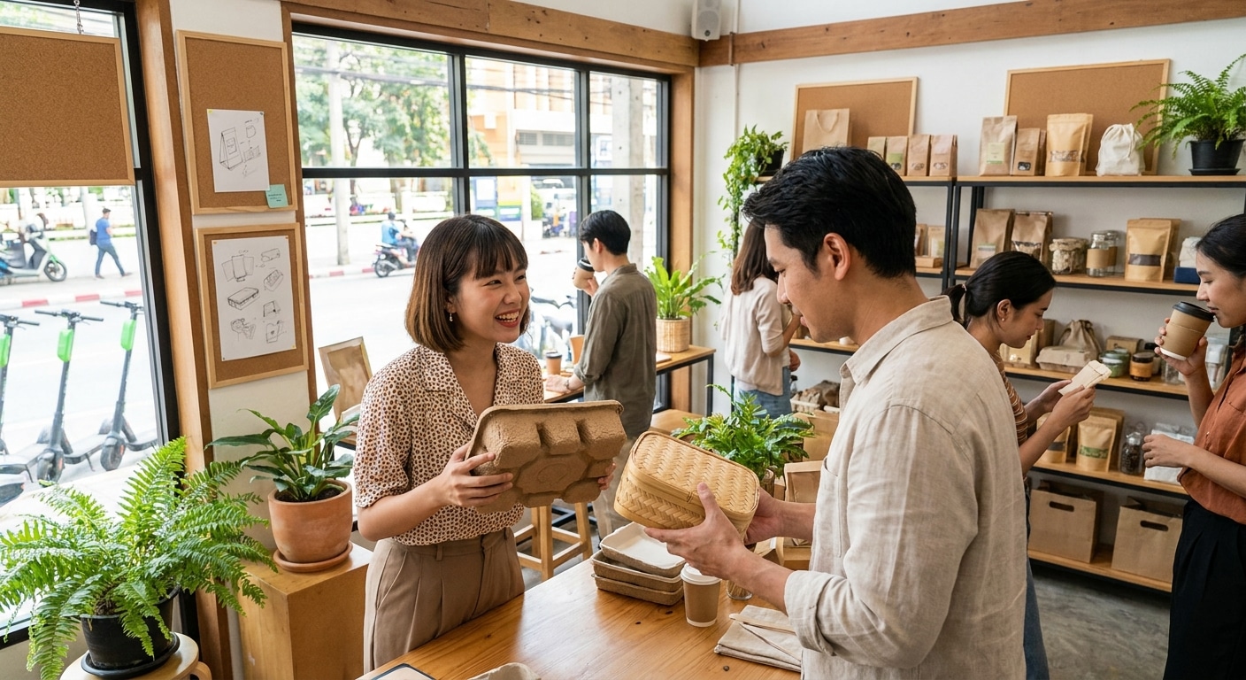 เทรนด์สิ่งพิมพ์ปลายปี 2026: แพคเกจจิ้งรักษ์โลกดันยอดขาย SME - eco-packaging-print-trend