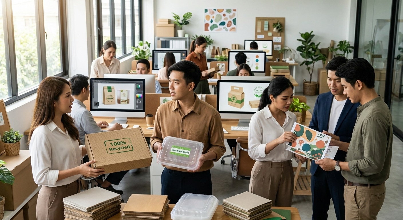 เทรนด์สิ่งพิมพ์ปลายปี 2026 แพ็กเกจจิ้งรักษ์โลกดันยอด SME - eco-packaging-printing-trend-2026