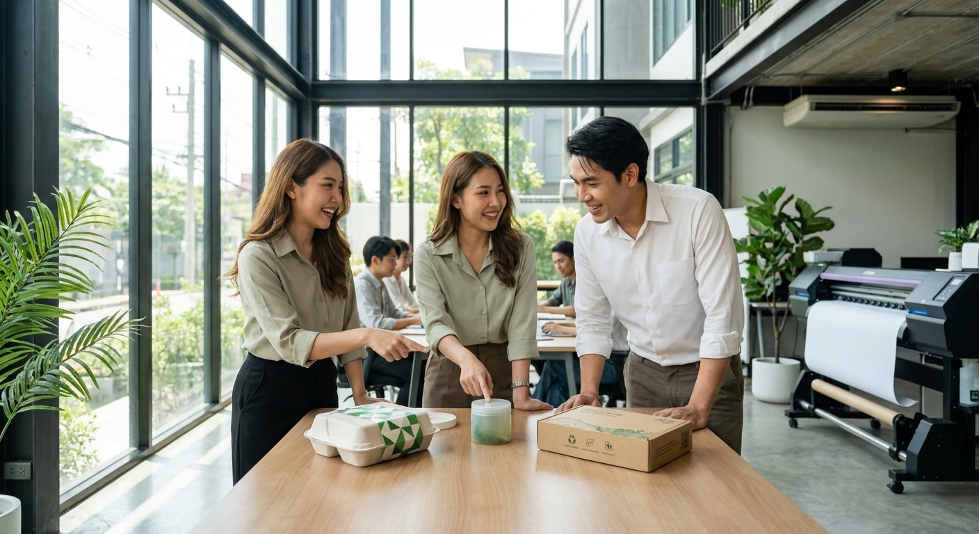 เจาะเทรนด์สิ่งพิมพ์ 2026: แพ็กเกจจิ้งรักษ์โลกดันยอด SME - eco-packaging-printing-trends-2026