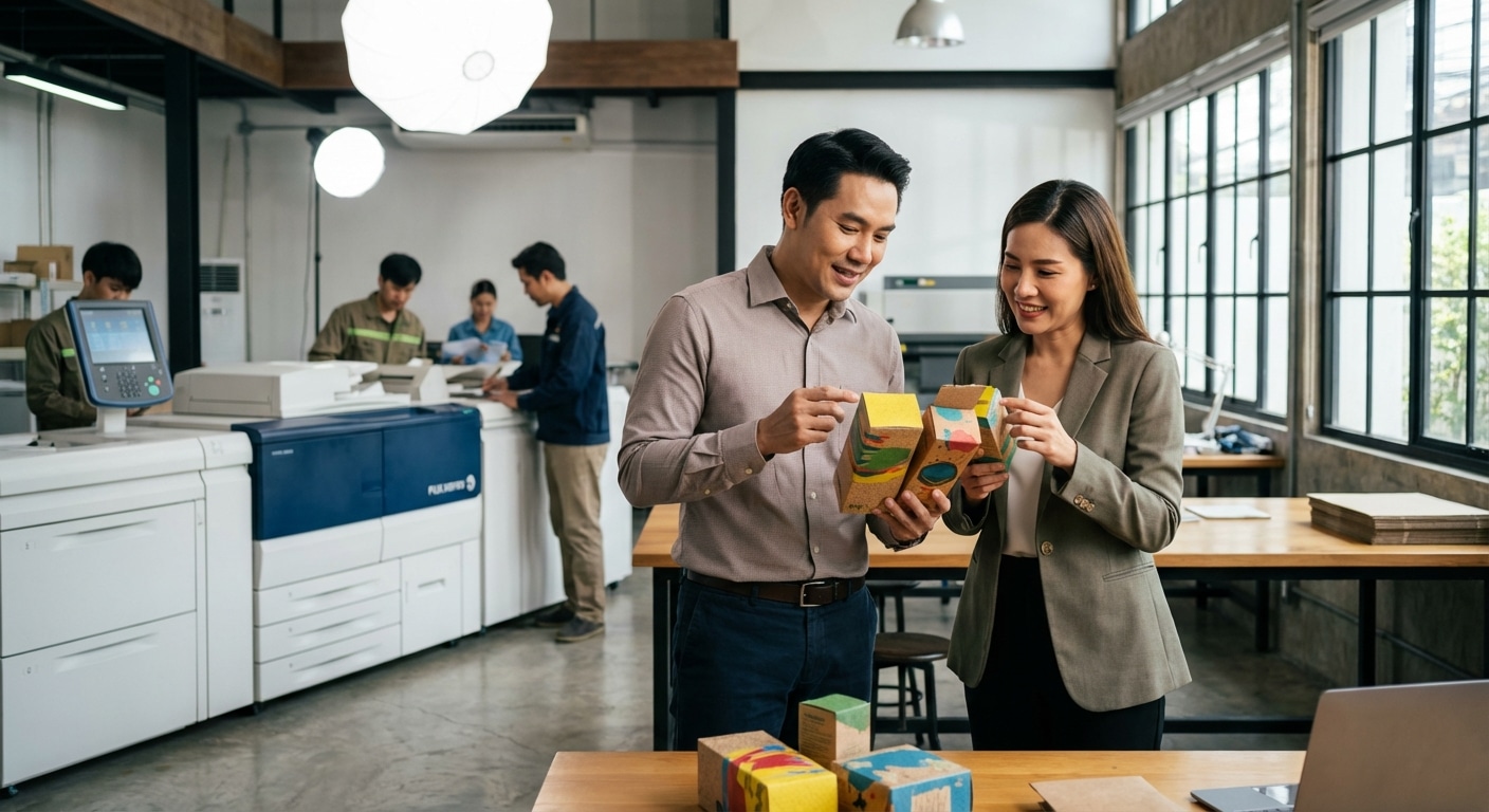 เจาะเทรนด์สื่อสิ่งพิมพ์ 2026: แพ็กเกจจิ้งรักษ์โลกมาแรง - eco-packaging-printing-trends-2026