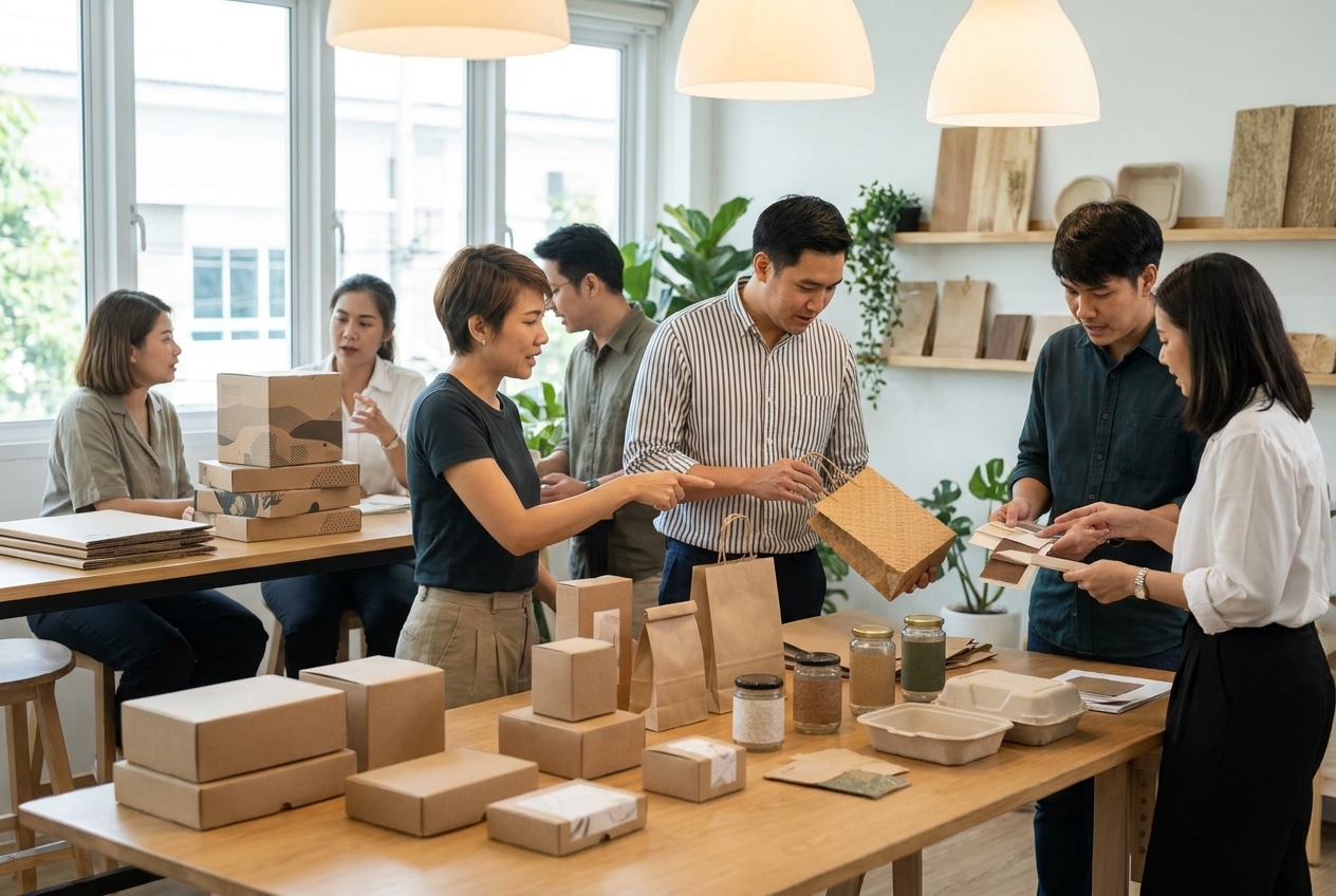 เทรนด์บรรจุภัณฑ์ 2026: สื่อสิ่งพิมพ์รักษ์โลกตอบโจทย์ SME - eco-packaging-trend-2026