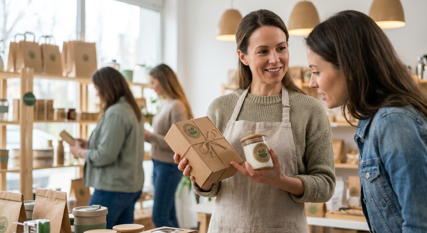 เทรนด์สิ่งพิมพ์ 2026: ฉลากและแพ็กเกจจิ้งรักษ์โลกดันยอด SME - eco-packaging-trend-sme-2026