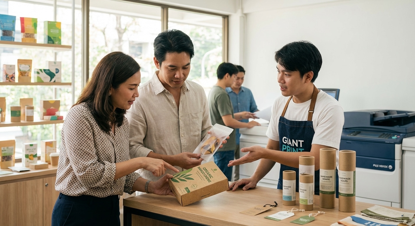 เทรนด์สิ่งพิมพ์รักษ์โลก 2026! พลิกโฉมแพคเกจจิ้ง SME ไทย - eco-printing-packaging-trend-2026