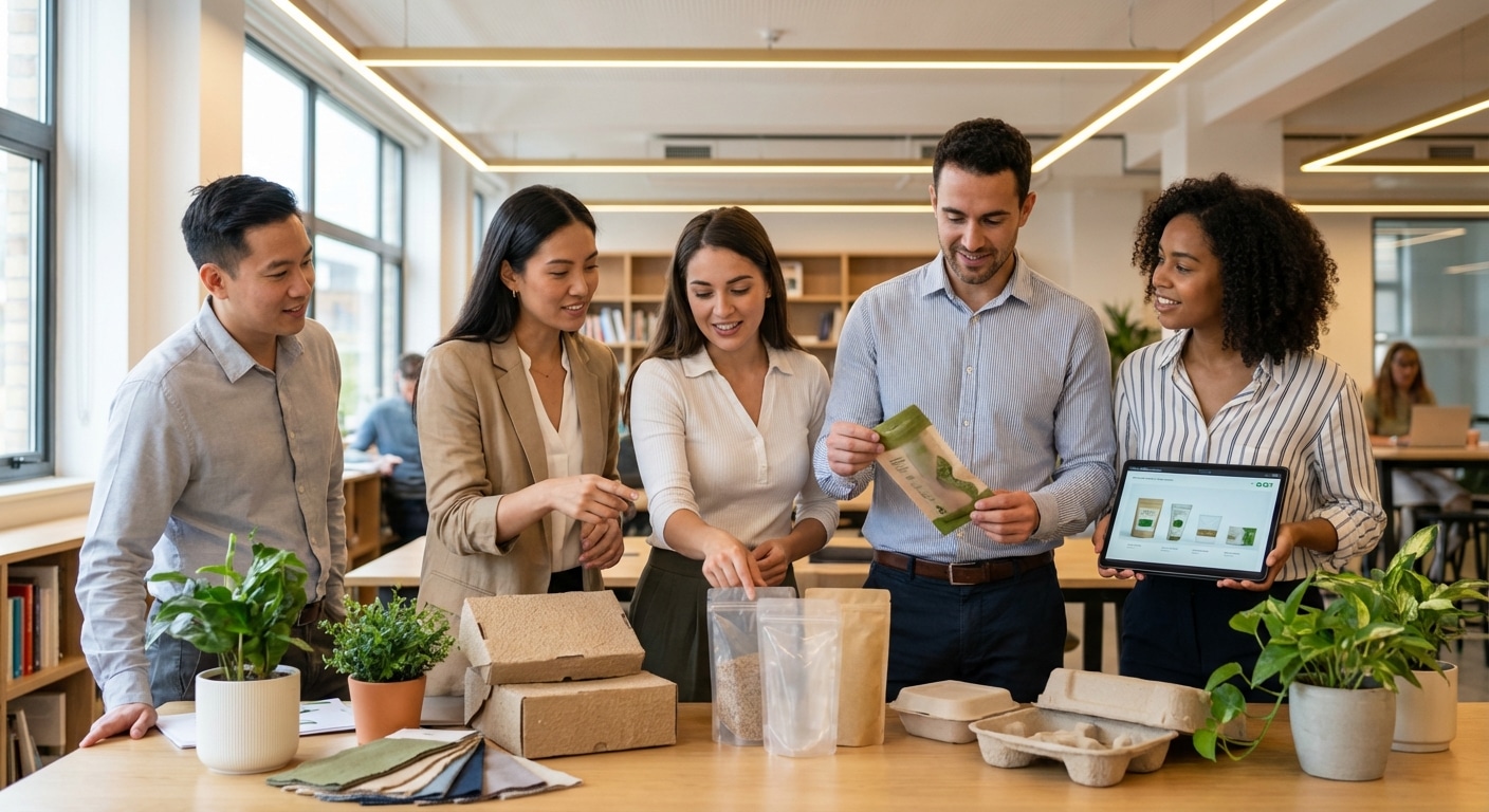 จับตาเทรนด์สิ่งพิมพ์ 2026! แพ็กเกจจิ้งรักษ์โลกฉบับ SME - eco-printing-packaging-trend-sme