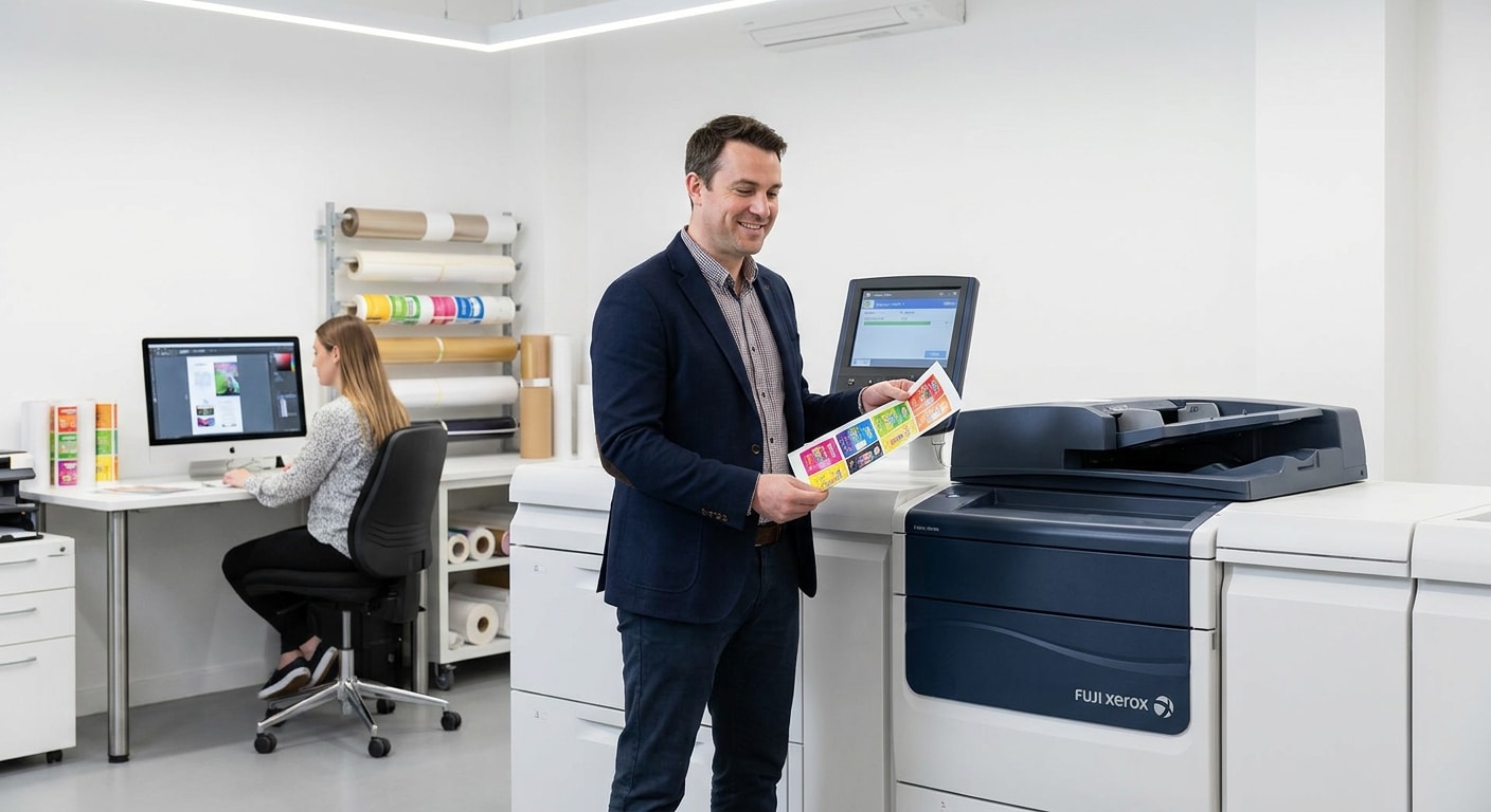 ไขความลับเครื่อง Fuji Xerox พิมพ์ฉลากสีสด คมชัดทุกมิติ - fuji-xerox-digital-printing