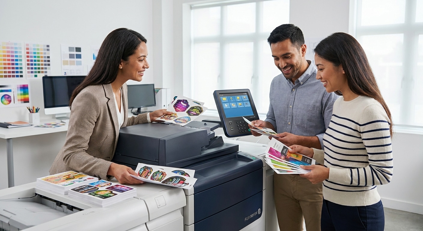 นวัตกรรมพิมพ์สี 2026! ยกระดับงานพิมพ์ SME ด้วย Fuji Xerox - fuji-xerox-digital-printing-tech