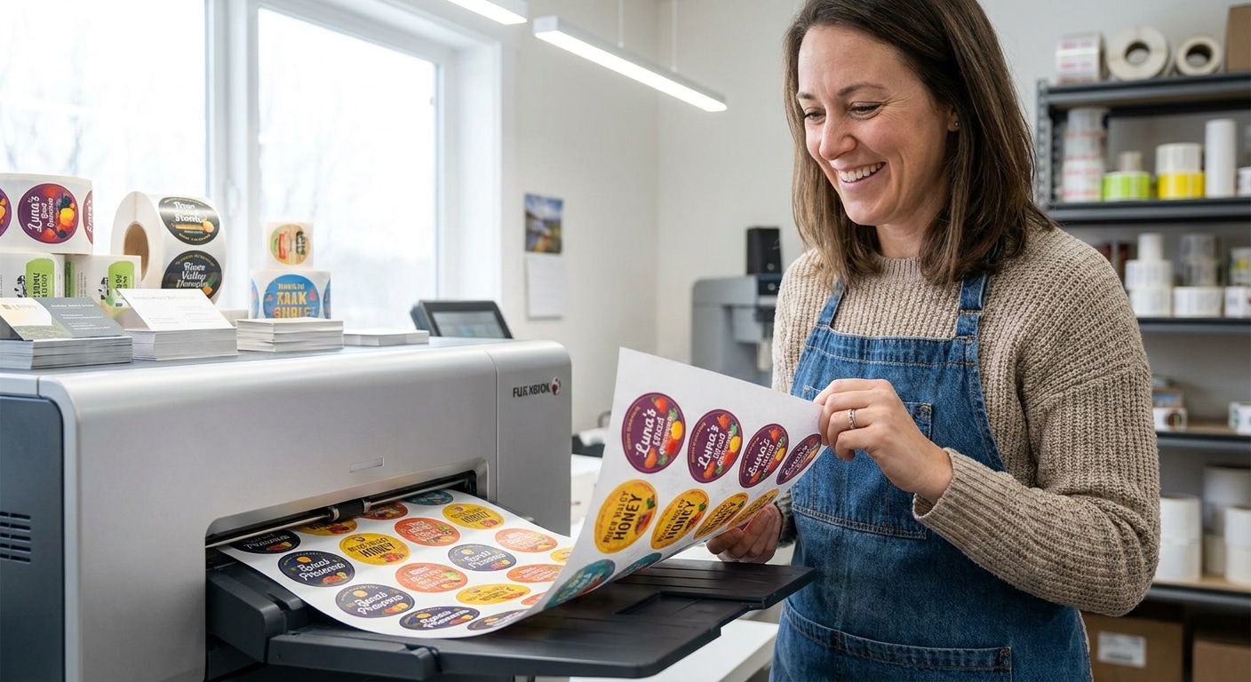 เทคโนโลยี Fuji Xerox พิมพ์สติ๊กเกอร์สีสด คมชัดทะลุจอ - fuji-xerox-digital-printing-tech