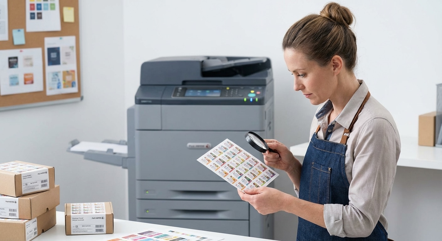 พิมพ์ฉลากจิ๋วไม่เบลอ! ส่องเทคโนโลยี Fuji Xerox ตัวช่วย SME - fuji-xerox-label-printing-tech