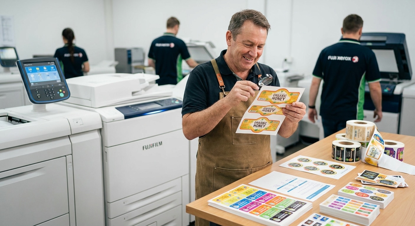นวัตกรรมเครื่องพิมพ์ Fuji Xerox ยกระดับฉลากสินค้า SME - fuji-xerox-label-printing-tech