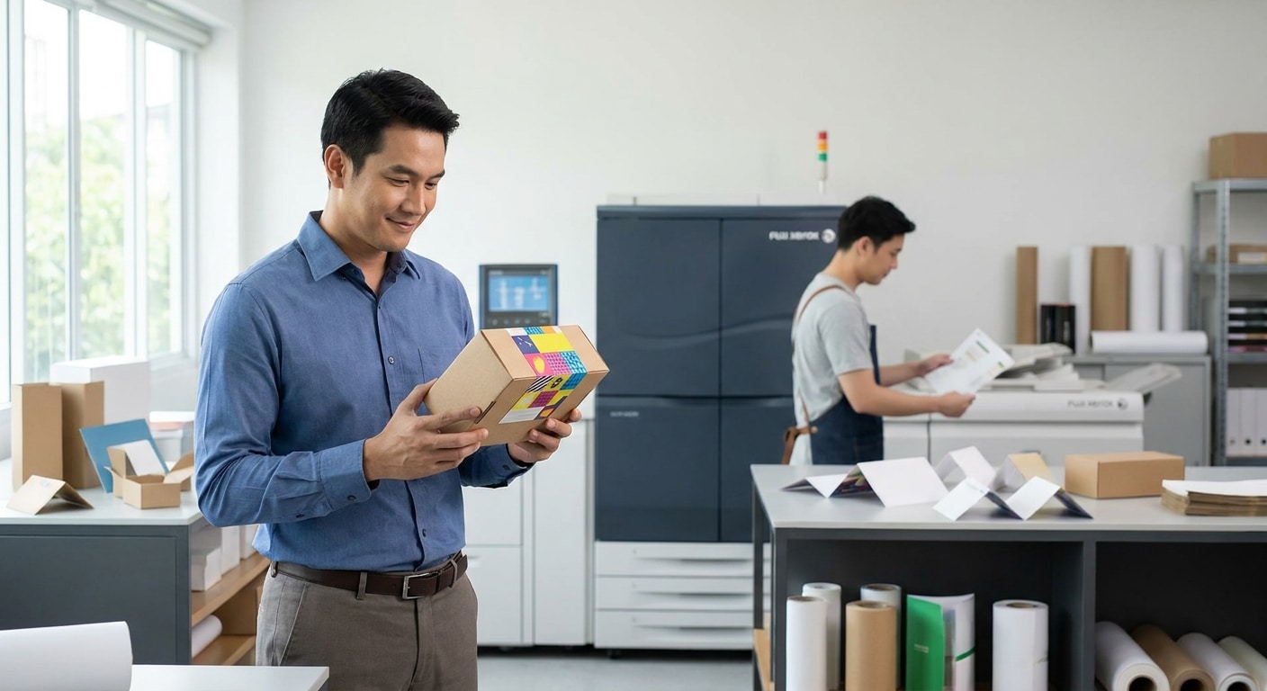 เทคโนโลยีพิมพ์ Fuji Xerox ยกระดับแพ็กเกจจิ้ง SME อย่างไร? - fuji-xerox-printing-sme