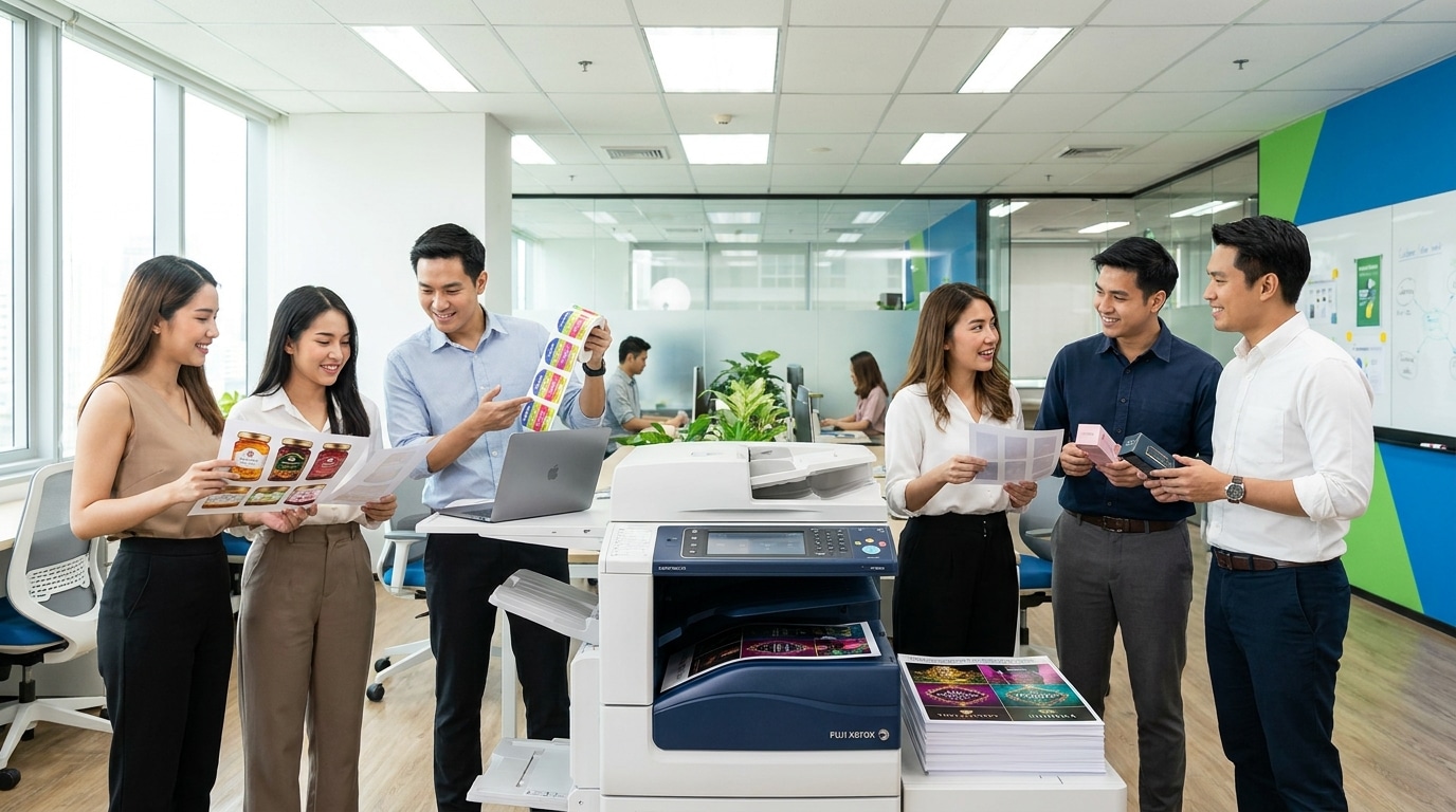 ทำไมเครื่องพิมพ์ Fuji Xerox ถึงตอบโจทย์งานพิมพ์ SME? - fuji-xerox-printing-sme