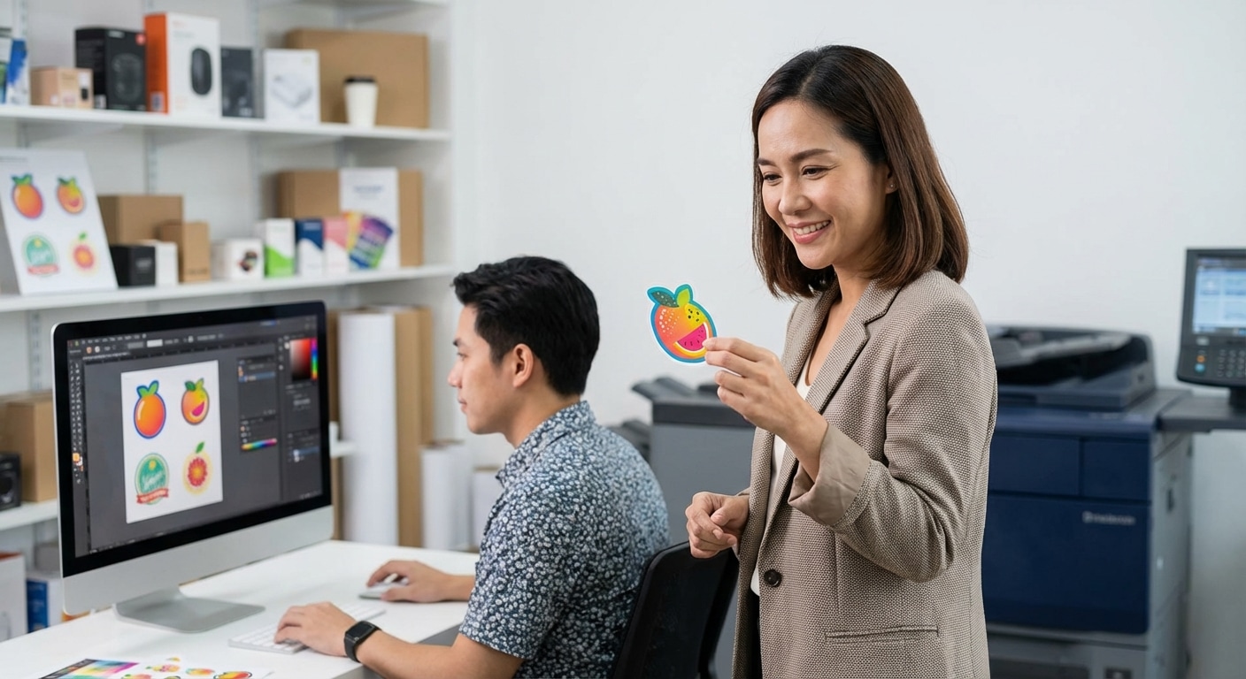 ไขความลับ Fuji Xerox ทำไมพิมพ์สติ๊กเกอร์สีสด คมชัดกว่า? - fuji-xerox-printing-tech