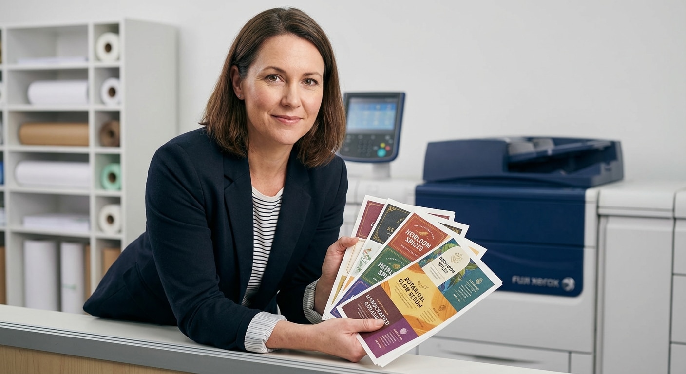 พิมพ์ฉลากสีไม่เพี้ยน! เจาะเทคโนโลยี Fuji Xerox ยกระดับ SME - fuji-xerox-printing-tech