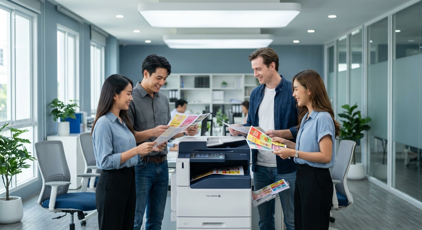 เทคโนโลยีพิมพ์ Fuji Xerox 2026! ยกระดับฉลากสินค้า SME - fuji-xerox-printing-tech-2026