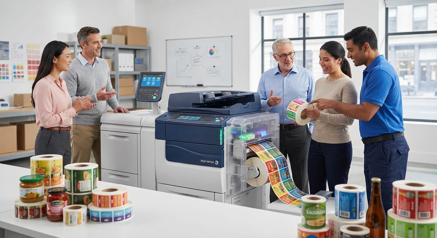นวัตกรรม Fuji Xerox 2026 พิมพ์ฉลากสีสด ยกระดับแบรนด์ SME - fuji-xerox-printing-tech-2026