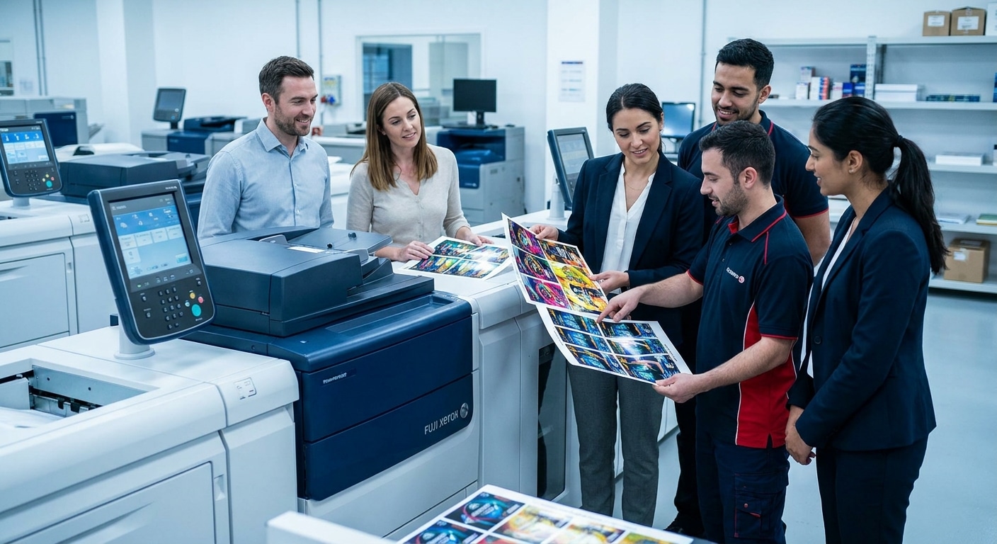 ไขความลับ Fuji Xerox เทคโนโลยีพิมพ์สีสดชัด ยกระดับแบรนด์ - fuji-xerox-printing-tech
