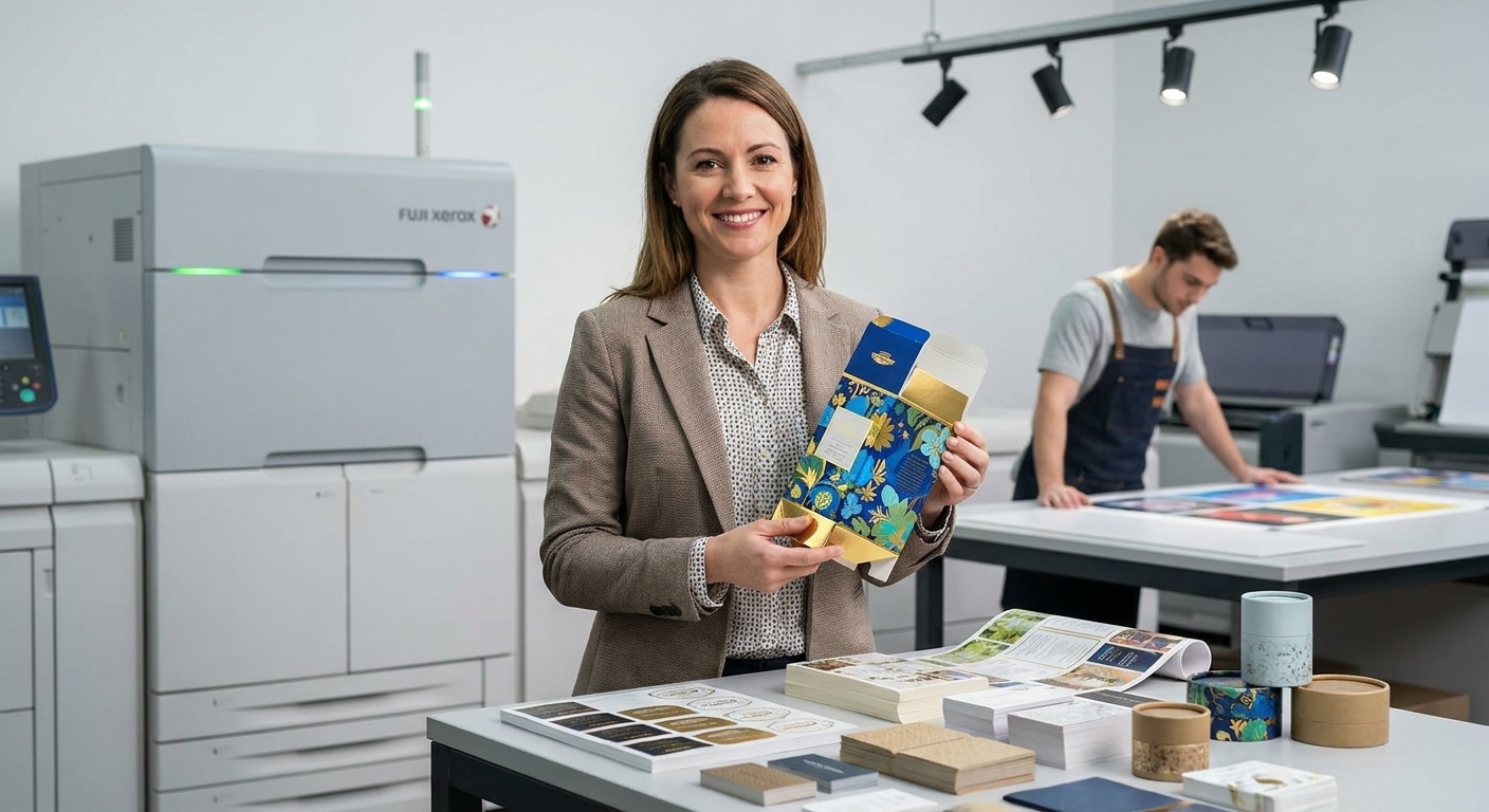 เทคโนโลยีพิมพ์ Fuji Xerox เปลี่ยนแพคเกจจิ้ง SME ให้ดูแพง - fuji-xerox-printing-tech