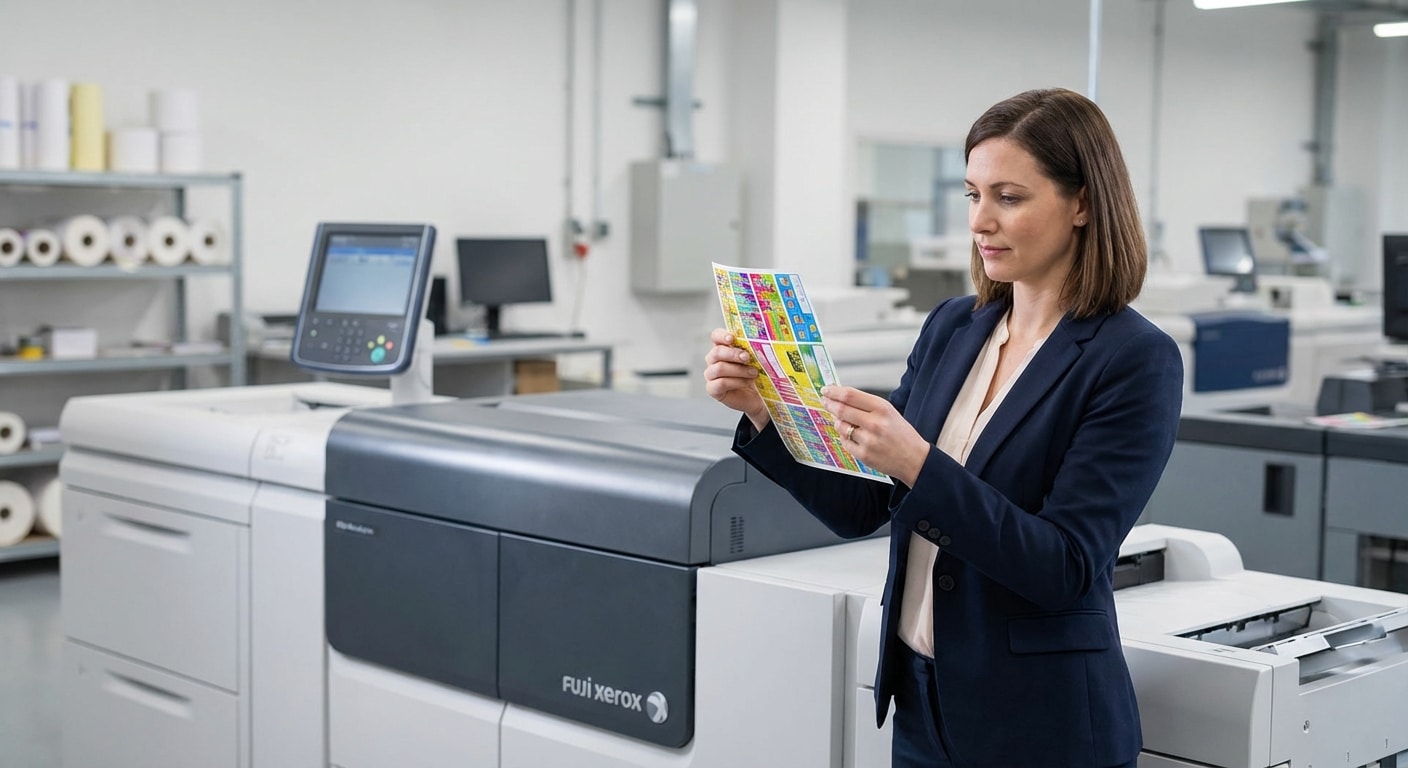 เจาะลึกเทคโนโลยี Fuji Xerox พิมพ์สติ๊กเกอร์สีสด คมชัด - fuji-xerox-printing-tech